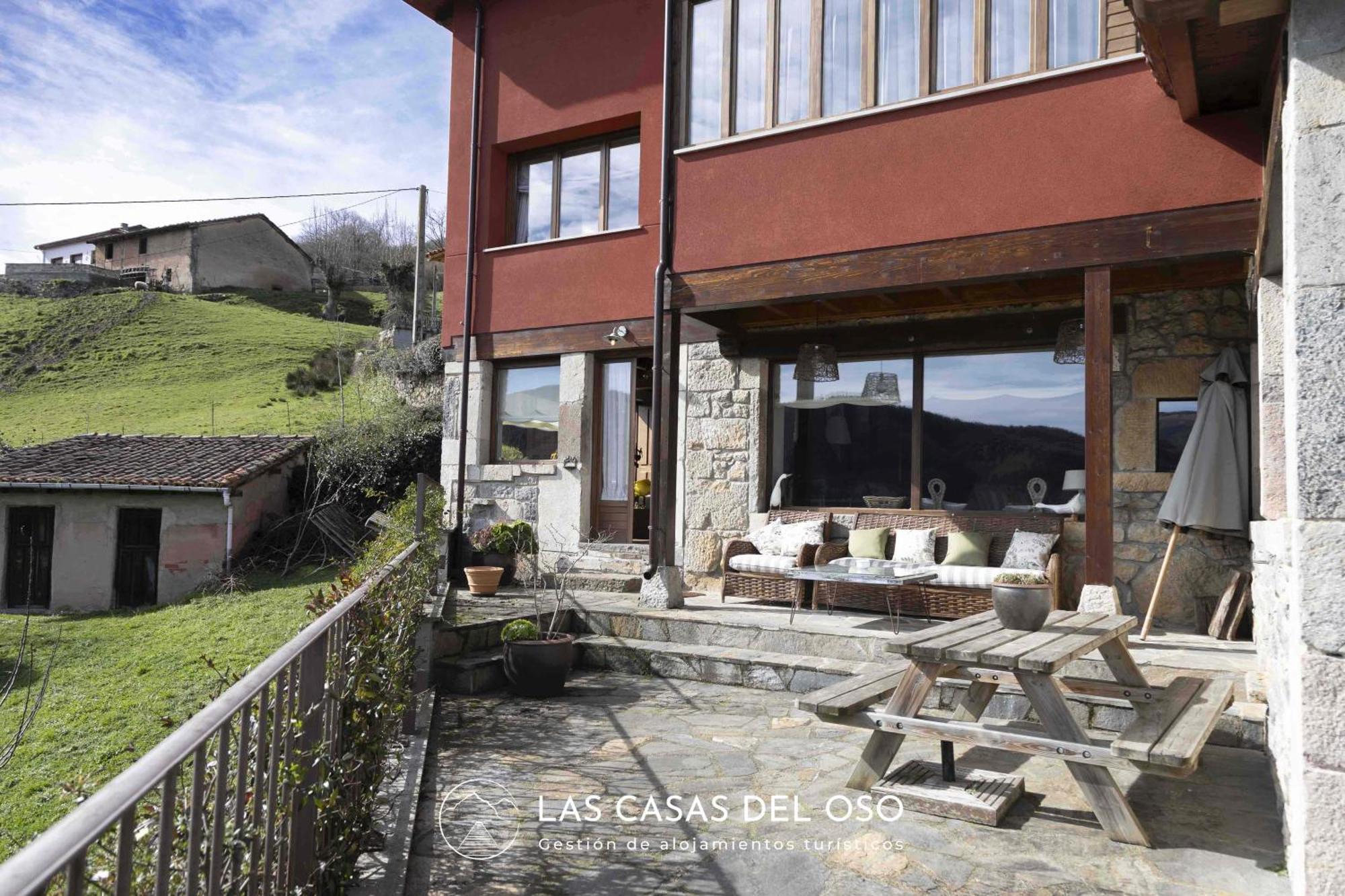 El Mirador De San Trocaya - Las Casas Del Oso Villamarcel Exteriör bild