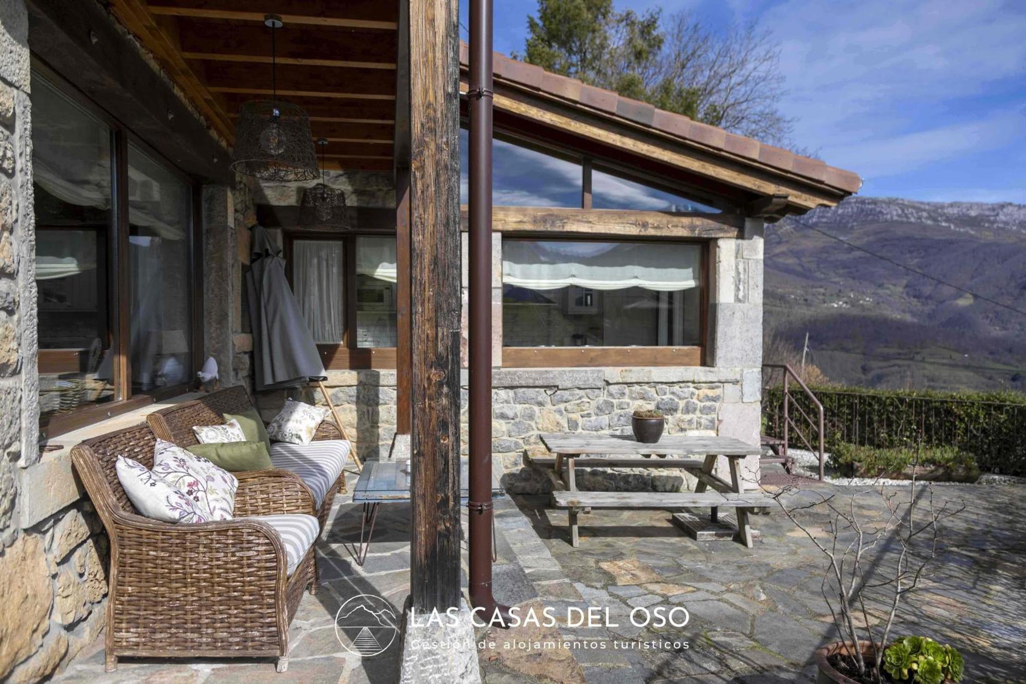 El Mirador De San Trocaya - Las Casas Del Oso Villamarcel Exteriör bild