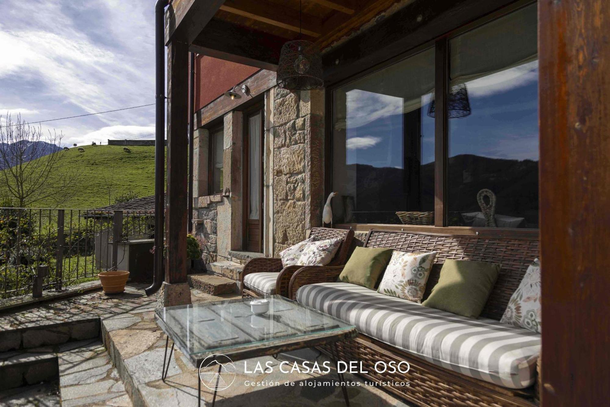 El Mirador De San Trocaya - Las Casas Del Oso Villamarcel Exteriör bild