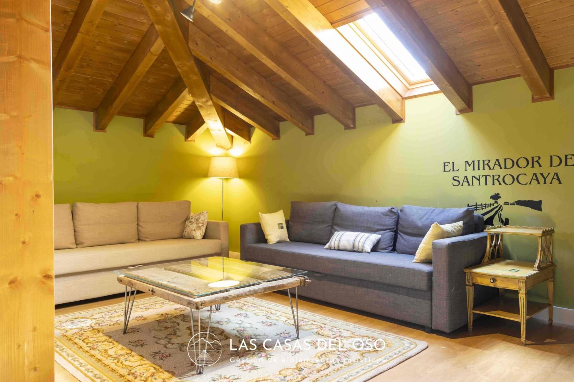 El Mirador De San Trocaya - Las Casas Del Oso Villamarcel Exteriör bild
