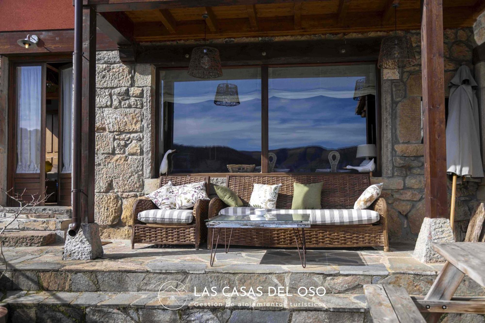 El Mirador De San Trocaya - Las Casas Del Oso Villamarcel Exteriör bild