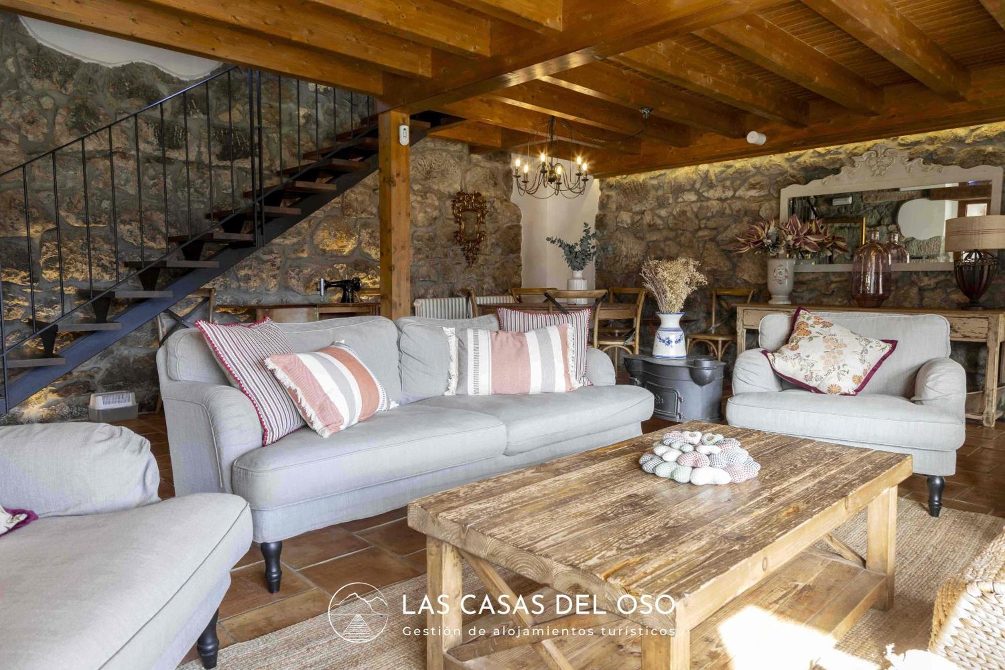 El Mirador De San Trocaya - Las Casas Del Oso Villamarcel Exteriör bild