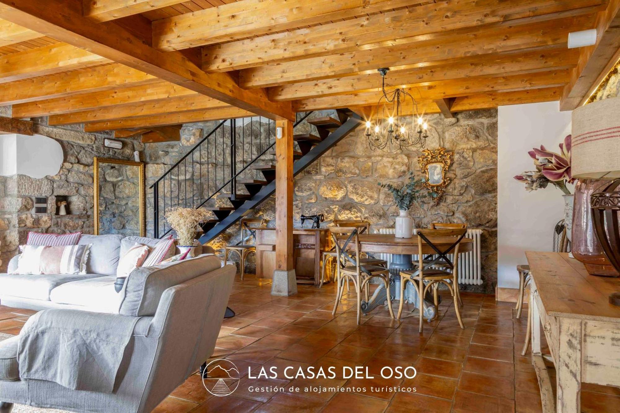 El Mirador De San Trocaya - Las Casas Del Oso Villamarcel Exteriör bild